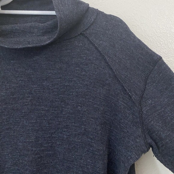 Free People We the Free Womens Sweater Large Split Back Cowl Neck OB536113 - Picture 4 of 10